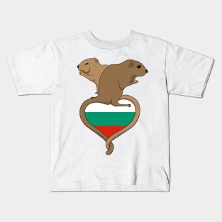 Gerbil Bulgaria (light) Kids T-Shirt